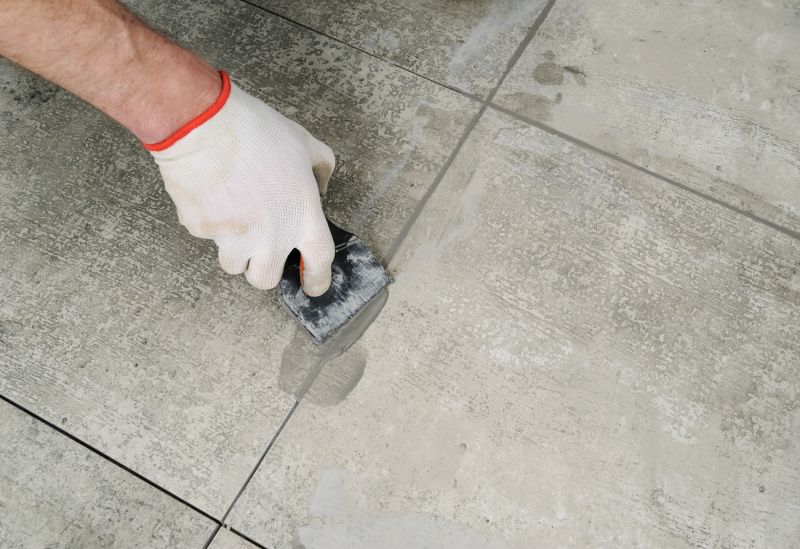 Old Grout Line Repair