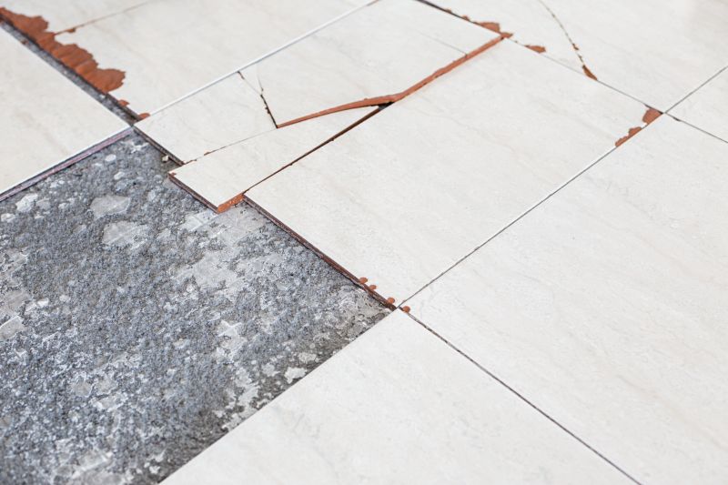 Damaged Grout